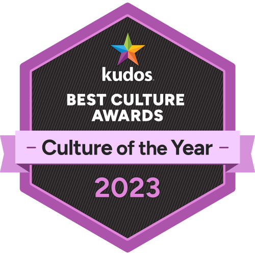 Kudos Best Culture Awards Badge 2023 Culture of the Year
