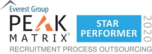 RPO 2020 - PEAK Matrix Award Logo - Star Performer