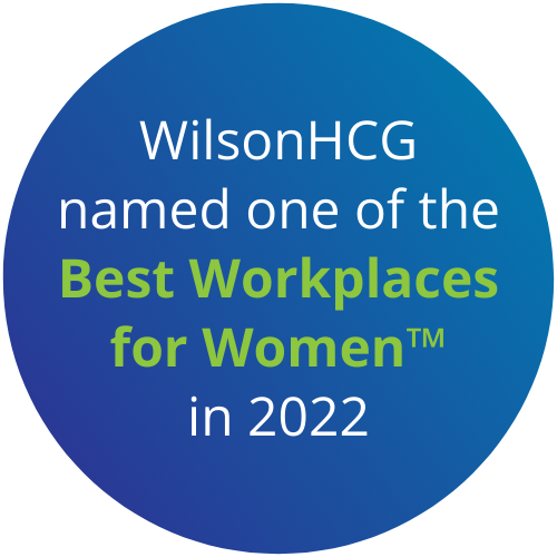 WilsonHCG named one of the Best Workplaces for Women in 2022.