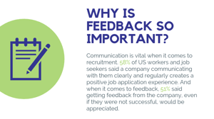 The importance of candidate feedback