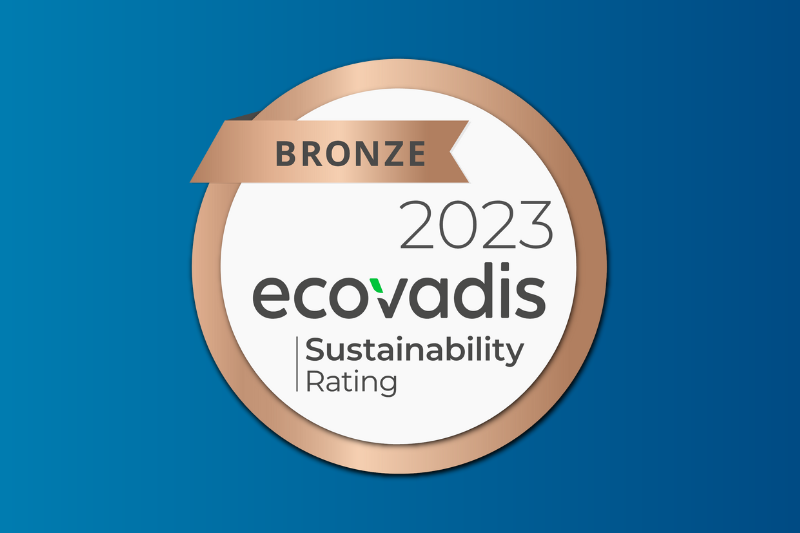 2023 Bronze EcoVadis Sustainability Rating