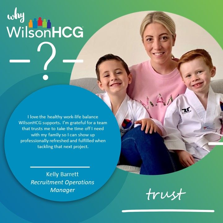 Why WilsonHCG Kelly Barrett