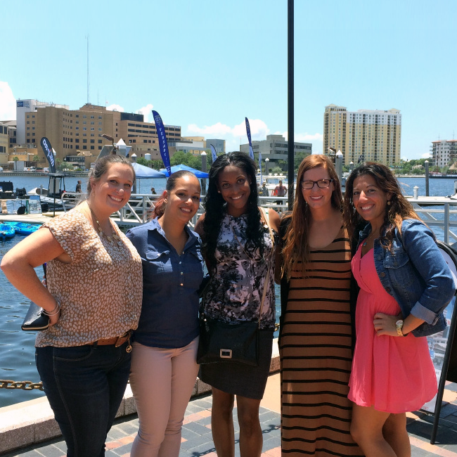 WilsonHCG employees on the Tampa Riverwalk WilsonHCG employees on the Tampa Riverwalk