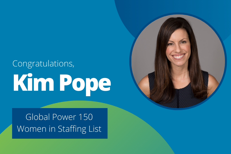 WilsonHCG's Kim Pope an award winner for Global Power 150 - Women in Staffing List